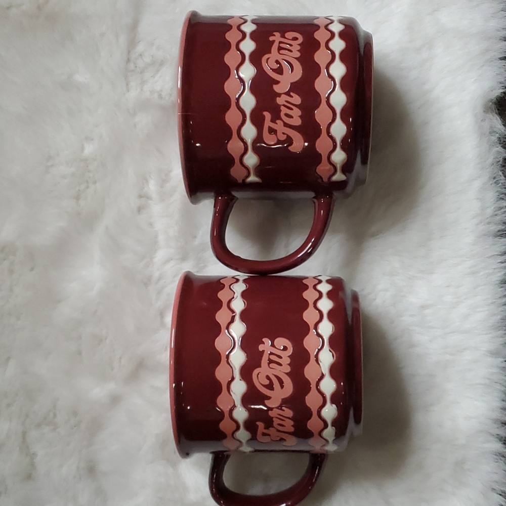 Farout Coffee Mugs Set of Two Boston Trading Company